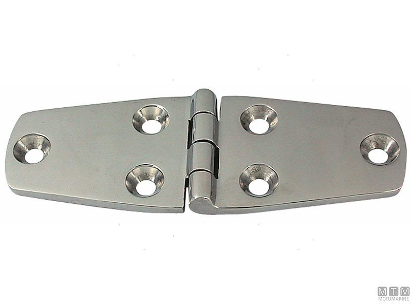 CERNIERA ROBUSTA BISCOTTO 38X105MM INOX 