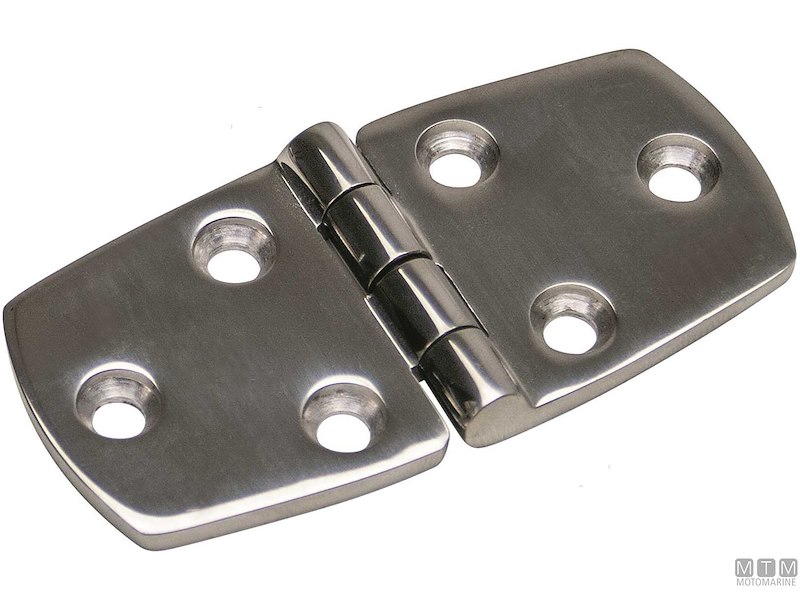 CERNIERA ROBUSTA BISCOTTO 38X75MM INOX 