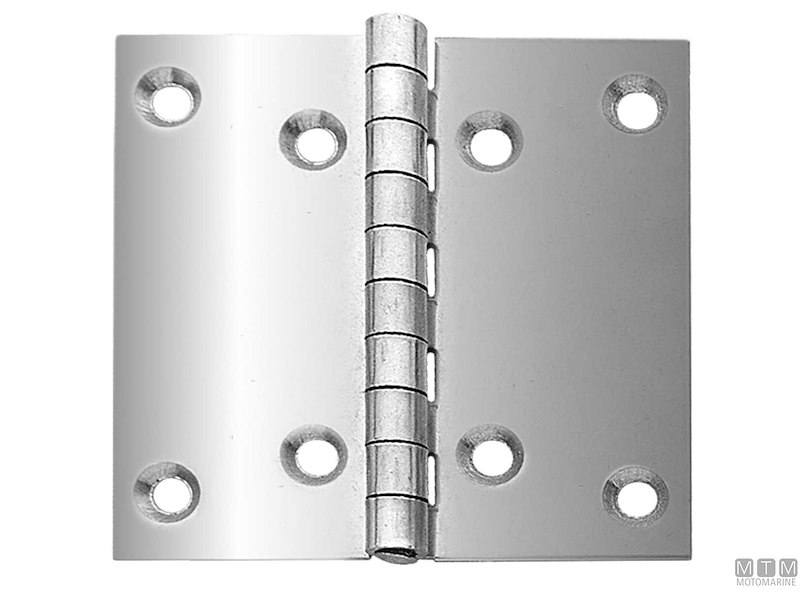 CERNIERA LIBRO 100X100MM INOX 