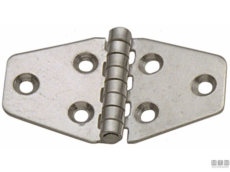 CERNIERA BISCOTTO 40X70MM INOX 