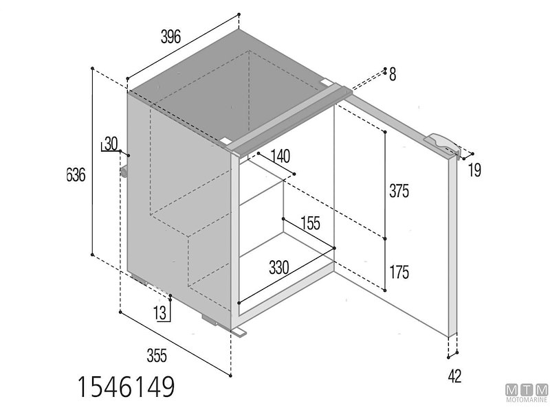 Frigoriferi VF Compressore Interno