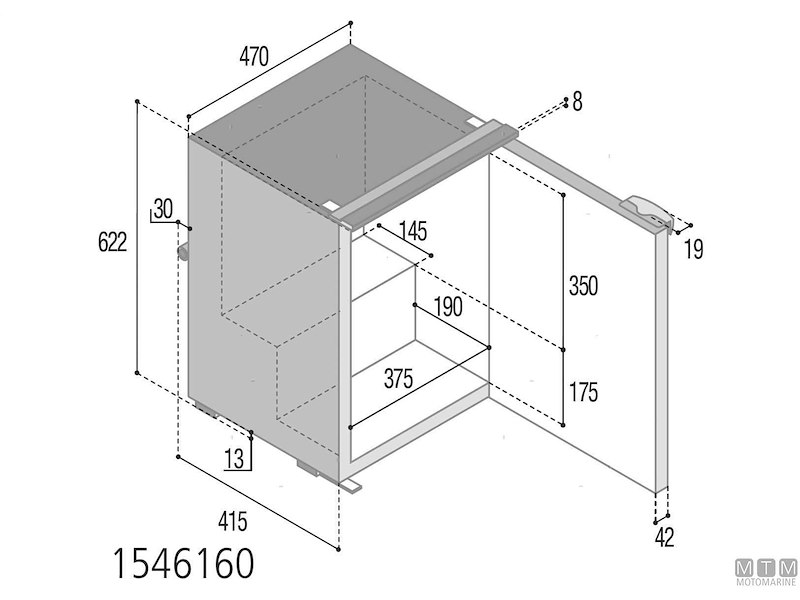 Frigoriferi VF Compressore Interno