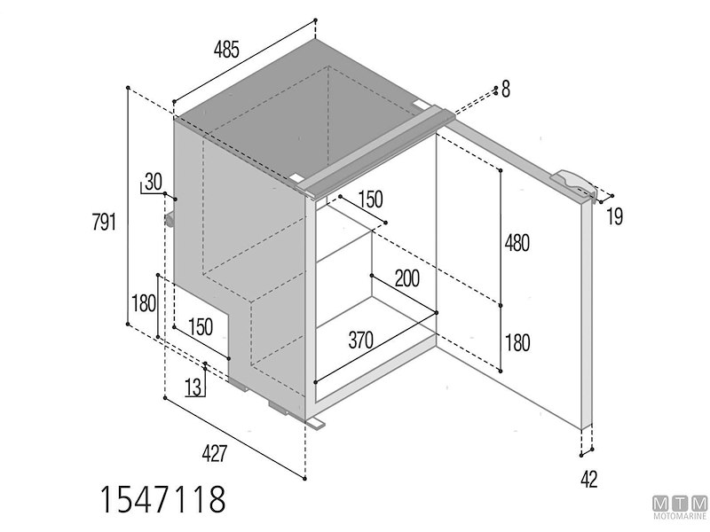 Frigoriferi VF Compressore Interno