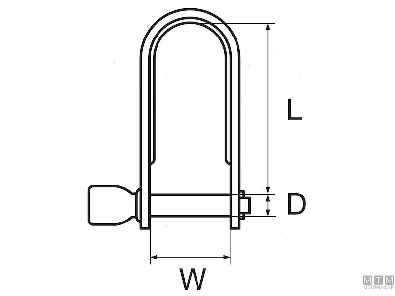 Grillo Dritto Key Pin