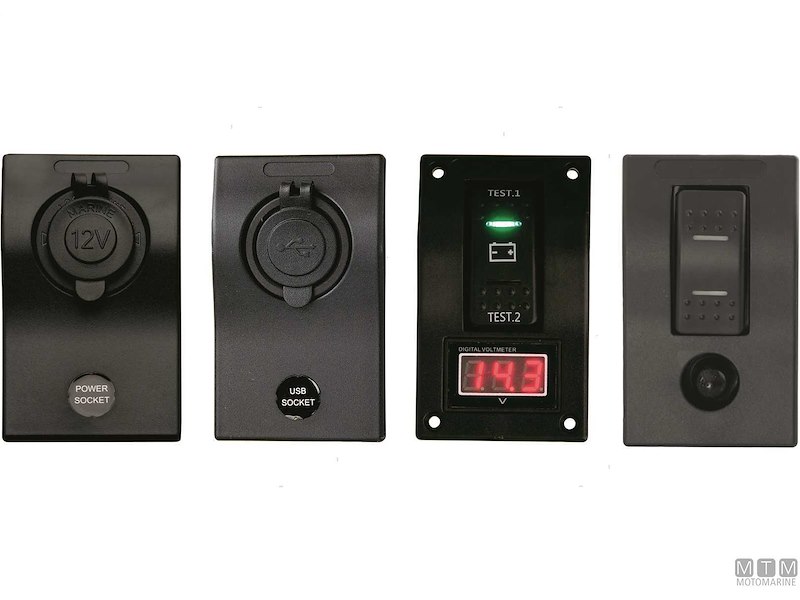 Pannelli Startech Circuit Breaker con Interruttori Basculanti Impermeabili