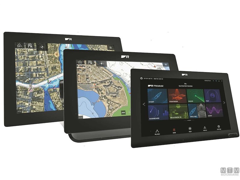 Raymarine Axiom+ Wi-Fi Touch Chartplotters