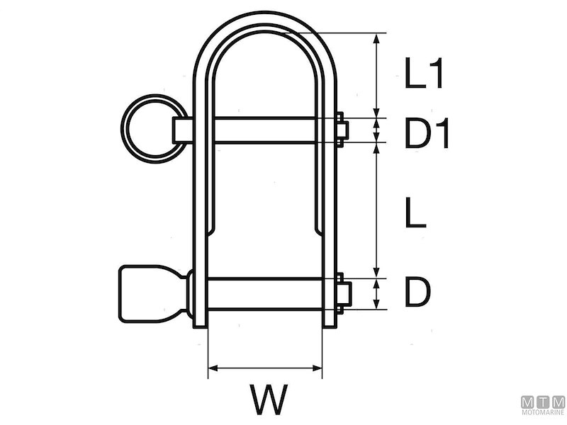 Grillo Dritto Key Pin B