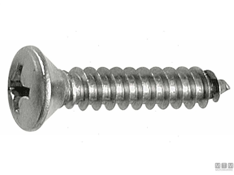 Viti Testa Piana Svasata con Calotta UNI 6956 DIN 7983