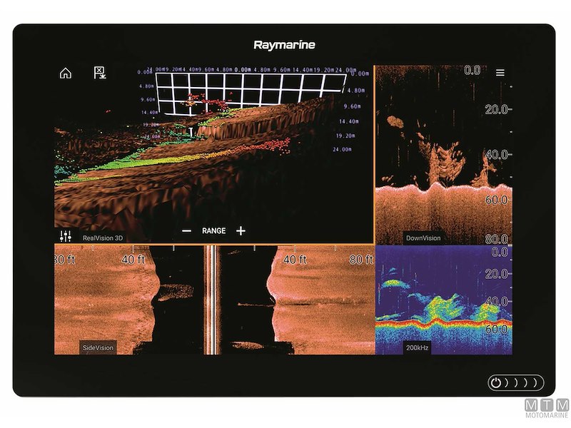 Raymarine Axiom+ Wi-Fi Touch Chartplotters / Fishfinders