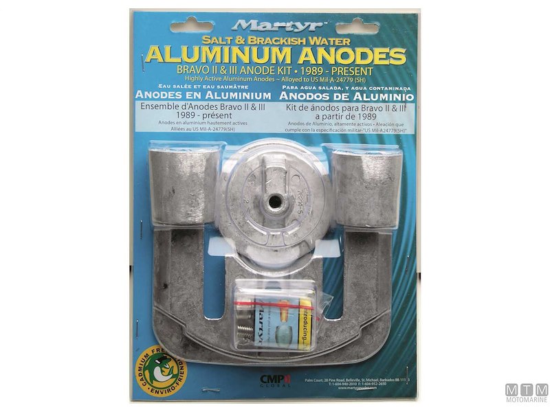 KIT ANODI BRAVO2/3 AL 