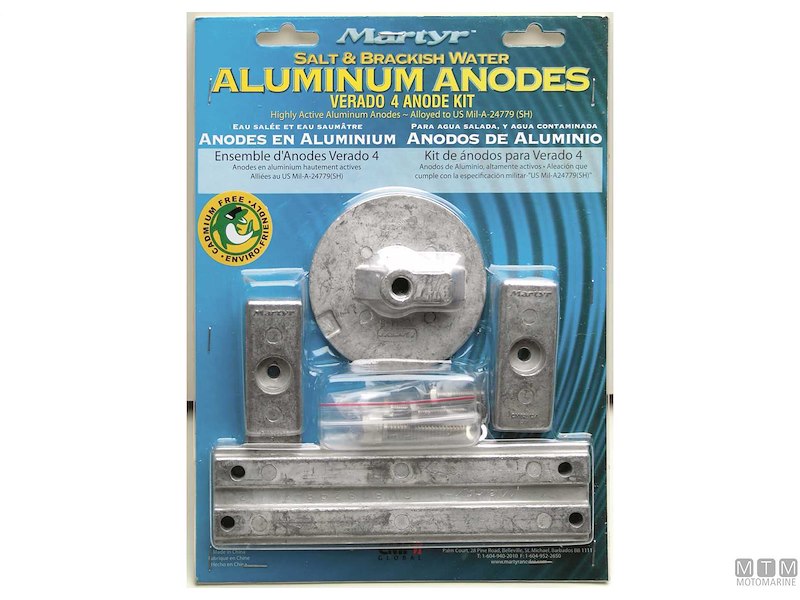KIT ANODI VERADO 4/OPTIMAX AL 