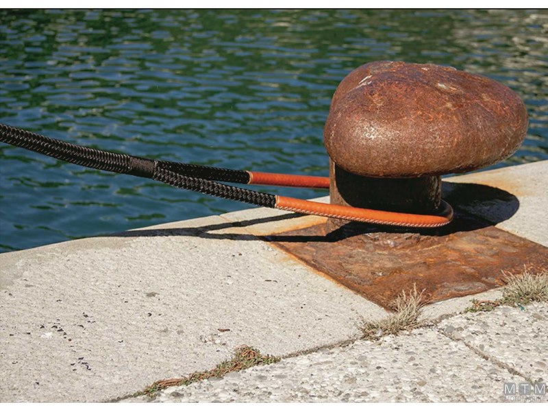 Custom Dock Line Nera con Gassa