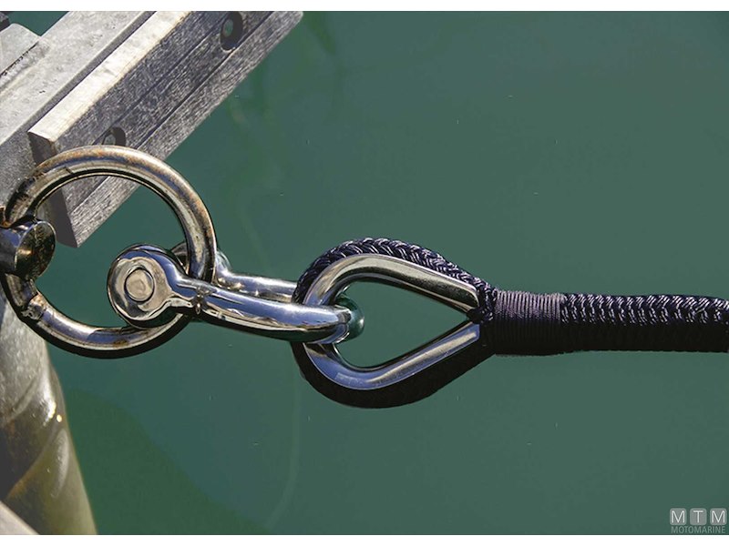 Custom Dock Line Blue Navy con Redancia