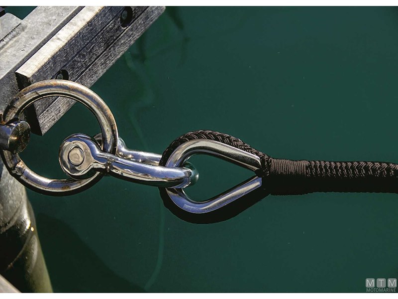 Custom Dock Line Nera con Redancia