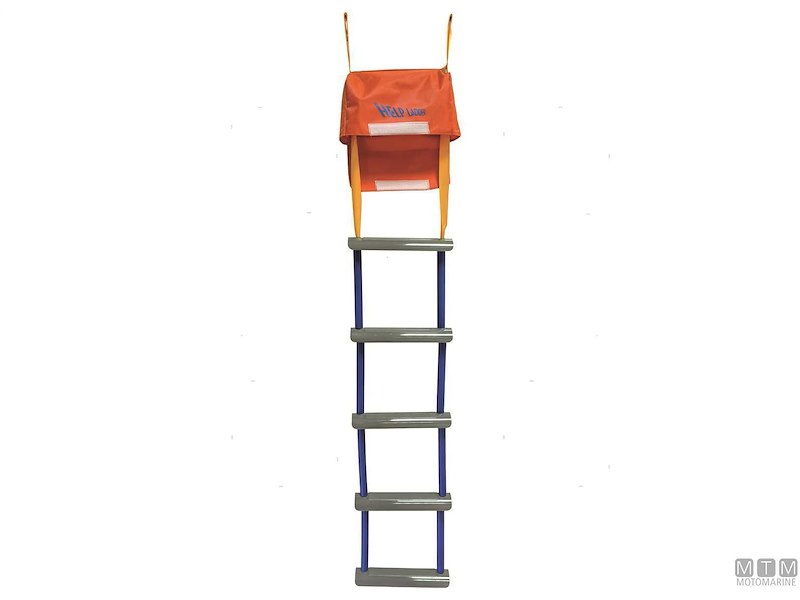 SCALETTA DI SICUREZZA 5 GRADINI IN ABS CINGHIE IN PES 