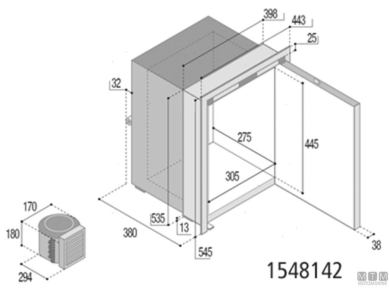 Frigoriferi VF Inox Compressore Esterno