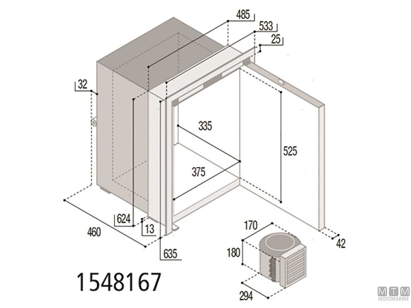 Frigoriferi Vitrifrigo Inox Compressore Esterno