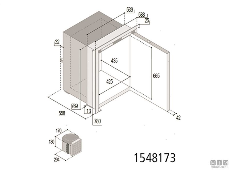Frigoriferi Vitrifrigo Inox Compressore Esterno