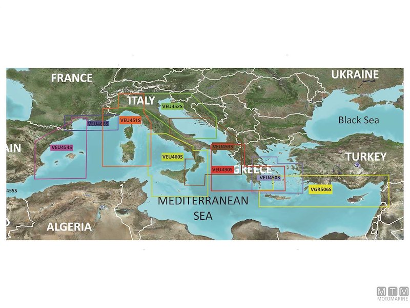 Cartografia Garmin BlueChart G3 Vision Small Area