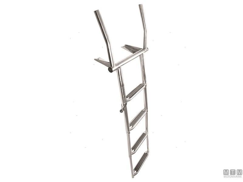 SCALETTA TELESC FOLD PASSAMANO 4GR INOX 