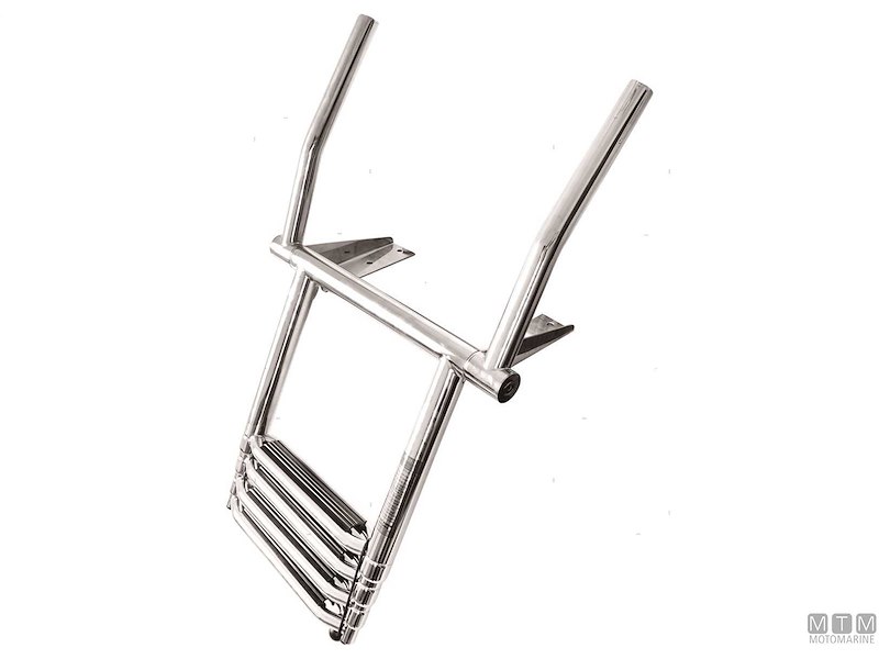 SCALETTA TELESC FOLD PASSAMANO 4GR INOX 