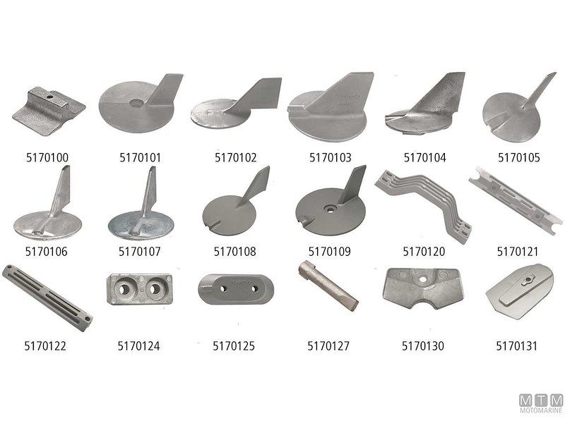 Anodi Martyr per Motori Fuoribordo Yamaha