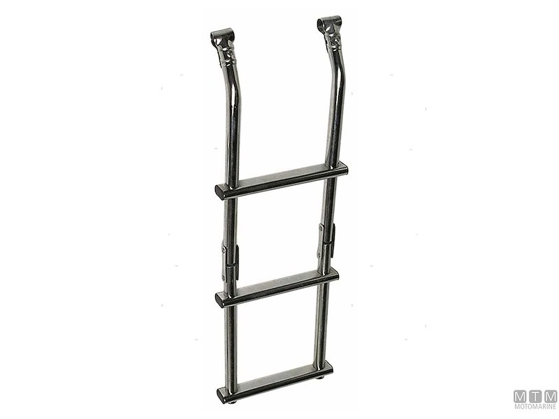 Scalette Pieghevoli Inox con Attacco a Morsetto