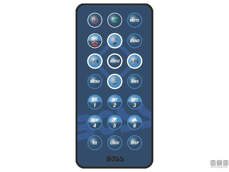 Radio-Lettore BOSS MR1308UAB RDS / USB / SD / Bluetooth