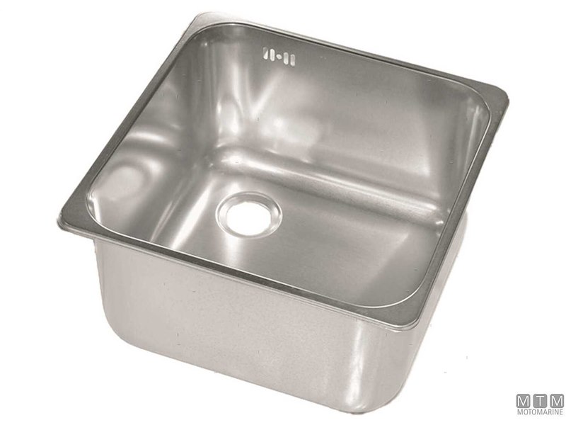 Lavello Rettangolare Inox Spazzolato