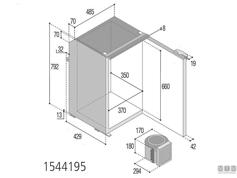 Frigoriferi VF Compressore Esterno