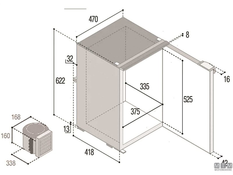 Frigoriferi Vitrifrigo Compressore Esterno