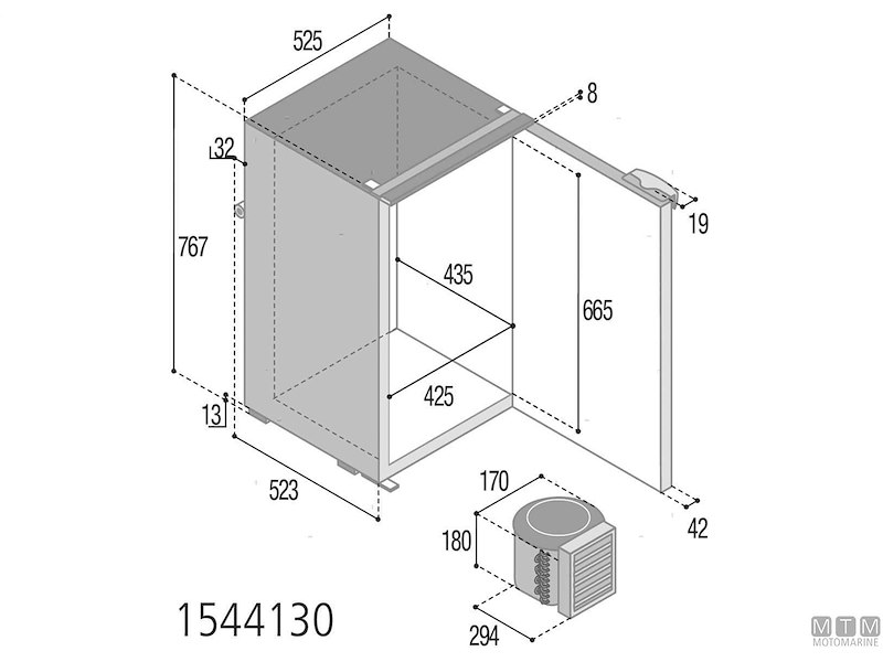 Frigoriferi VF Compressore Esterno