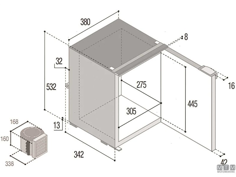 Frigoriferi Vitrifrigo Compressore Esterno
