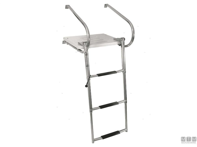 PLANCIA/SCALETTA SWIM 2PAS-3GR INOX PL 