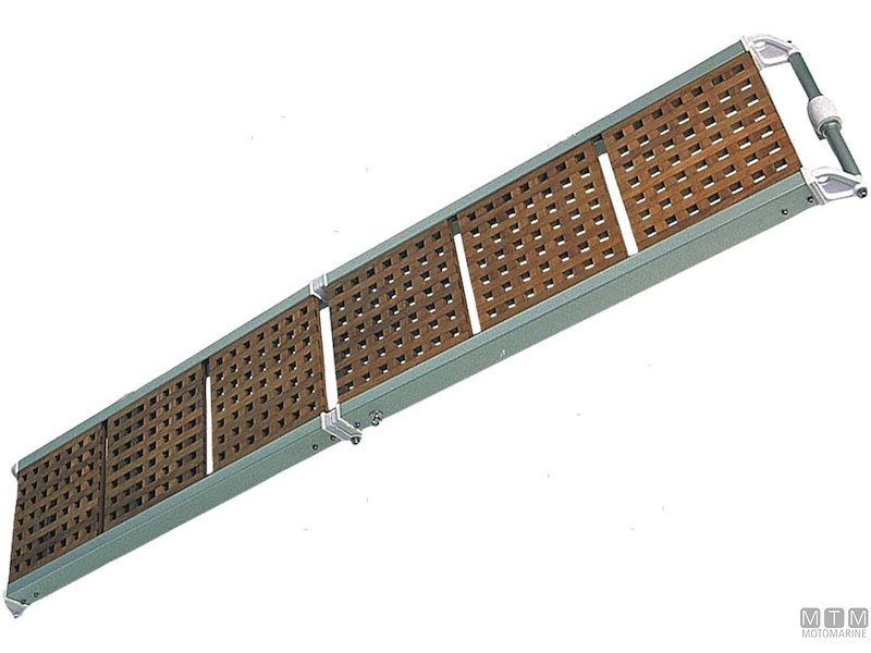 Passerella Pieghevole in Alluminio e Carabottino