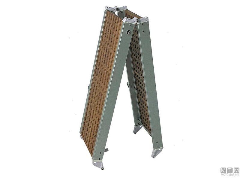 Passerella Pieghevole in Alluminio e Carabottino