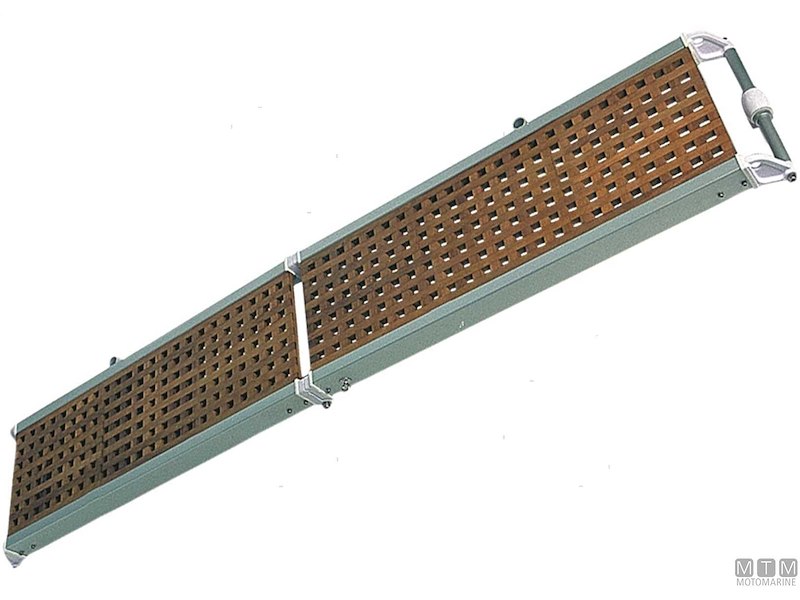 Passerella Pieghevole in Alluminio e Carabottino