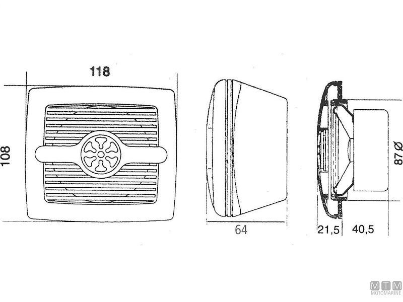 Altoparlanti Riviera Quadra