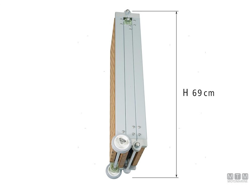 PASSERELLA 3-FOLD 200CM ALU/CARAB 
