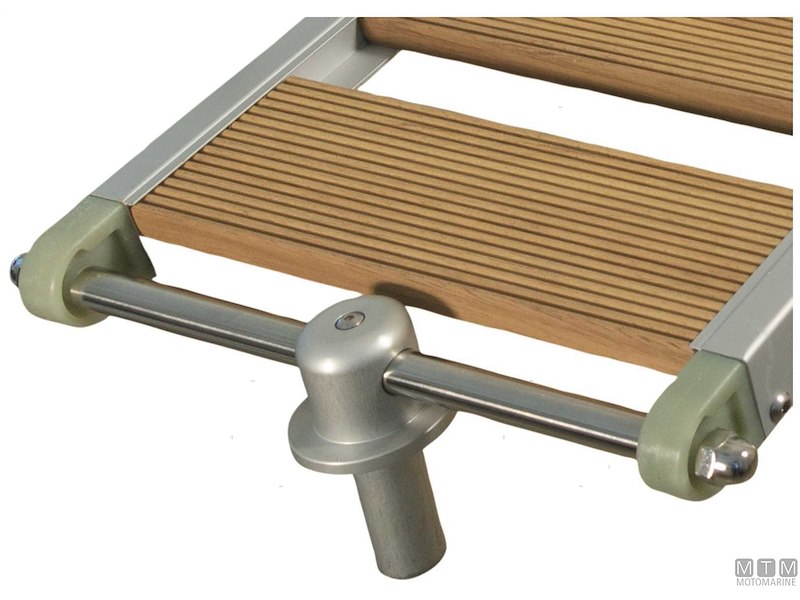 PASSERELLA FISSA 190CM ALU/LEGNO 