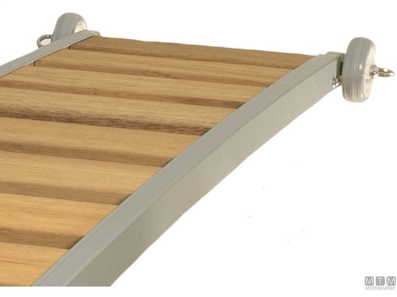 PASSERELLA FISSA 190CM ALU/LEGNO 