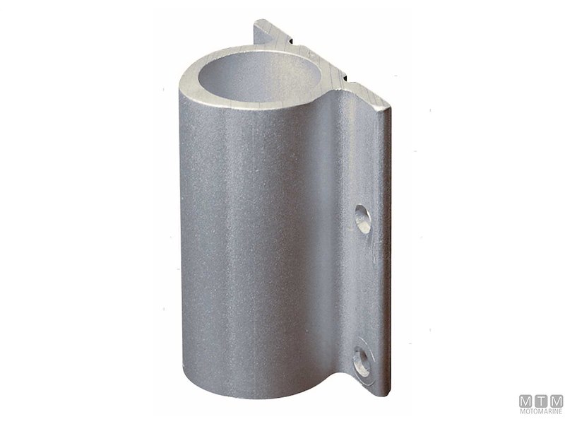 BASE CANDELIERE D25MM ALU 