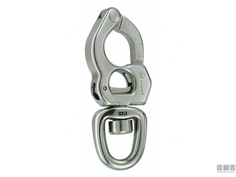 Moschettone da Spi Occhio Girevole CR