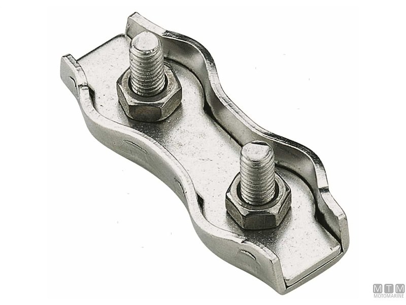 Morsetti Piatti Doppi in Acciaio Inox
