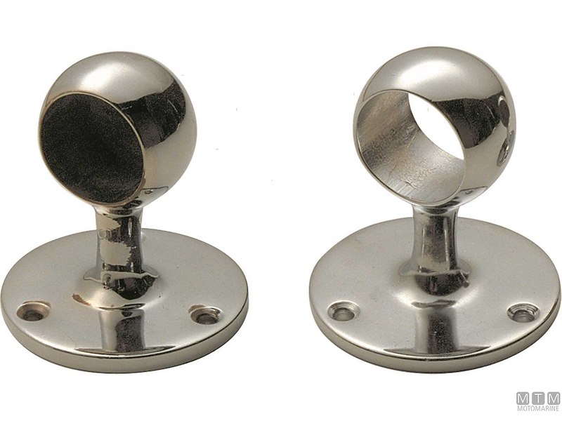 Supporti Passamano Classici in Ottone Cromato