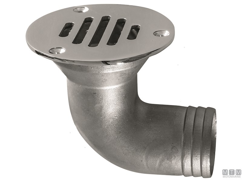 SCARICO POZZETTO 90°D38 INOX 