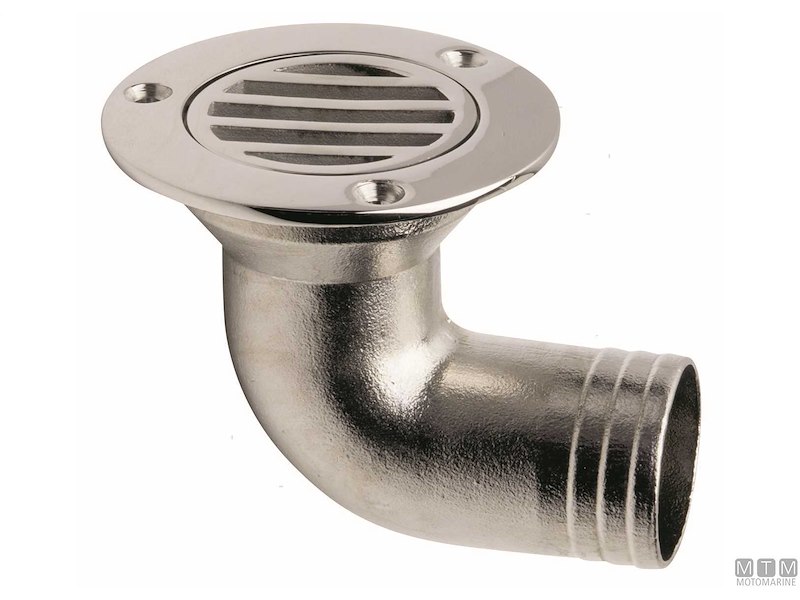 SCARICO POZZETTO 90°D38 INOX 