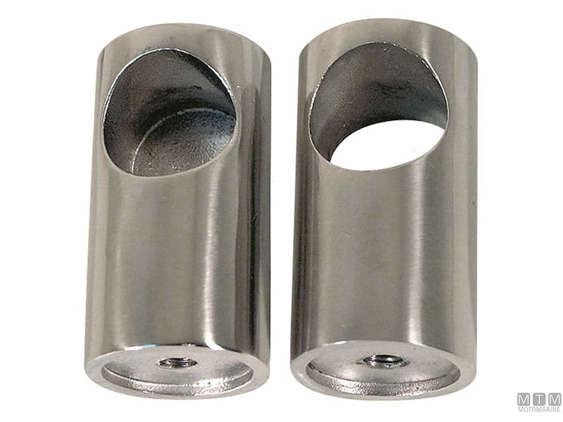 Supporti Passamano Cilindrici in Acciaio Inox