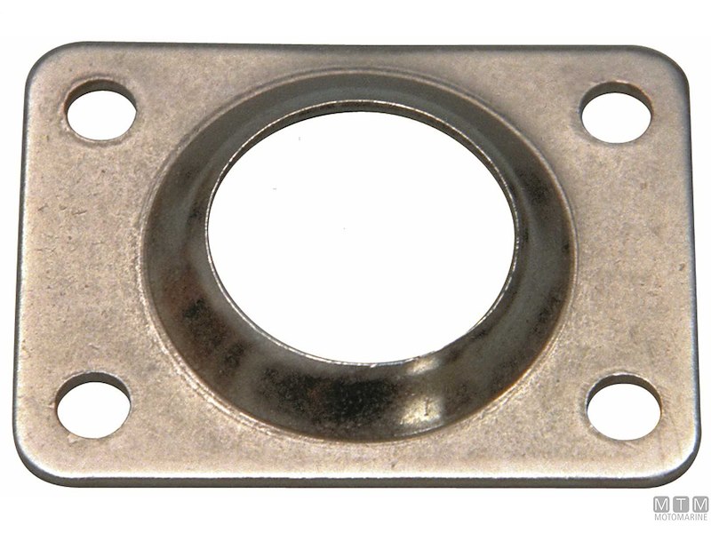 Base a Saldare Rettangolare 90°