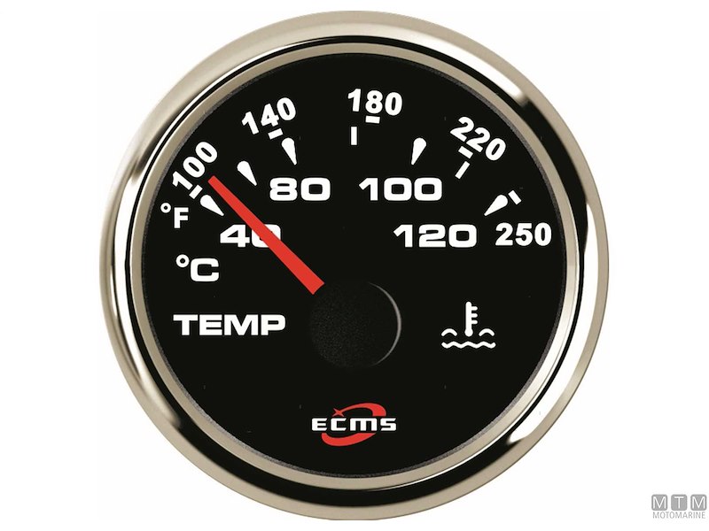 Strumentazione Ecms Black Chrome